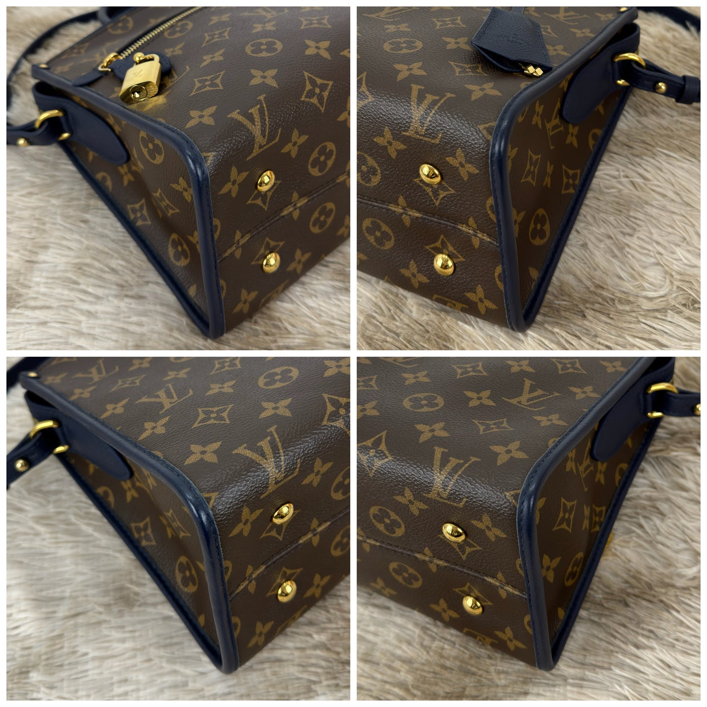 Louis Vuitton Popincourt PM Monogram Marine Canvas