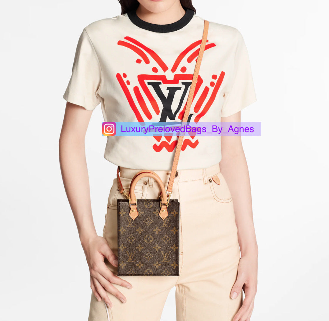 Louis Vuitton Monogram Canvas Petit Sac Plat