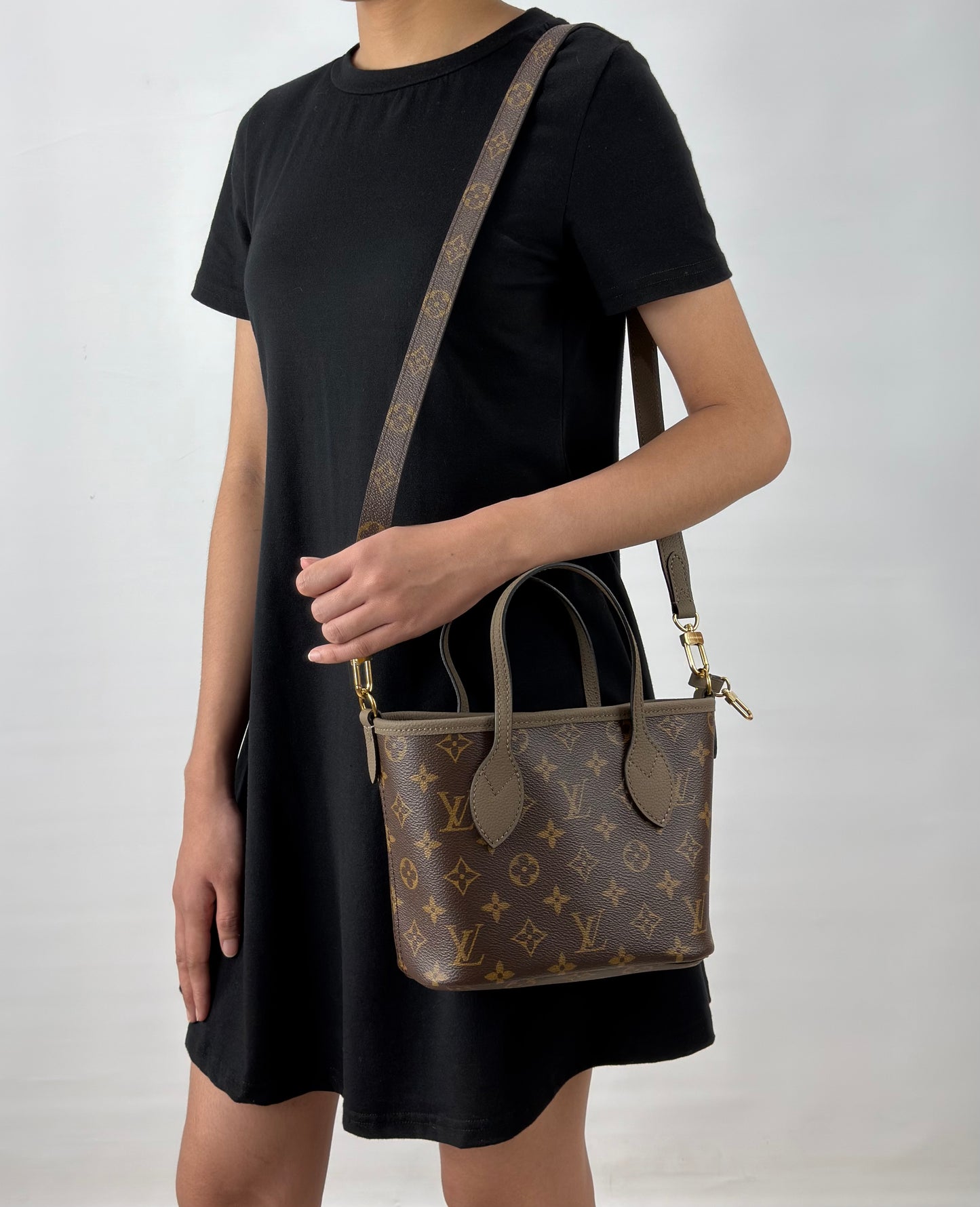 Louis Vuitton Inside Out BB Dark Fango Monogram