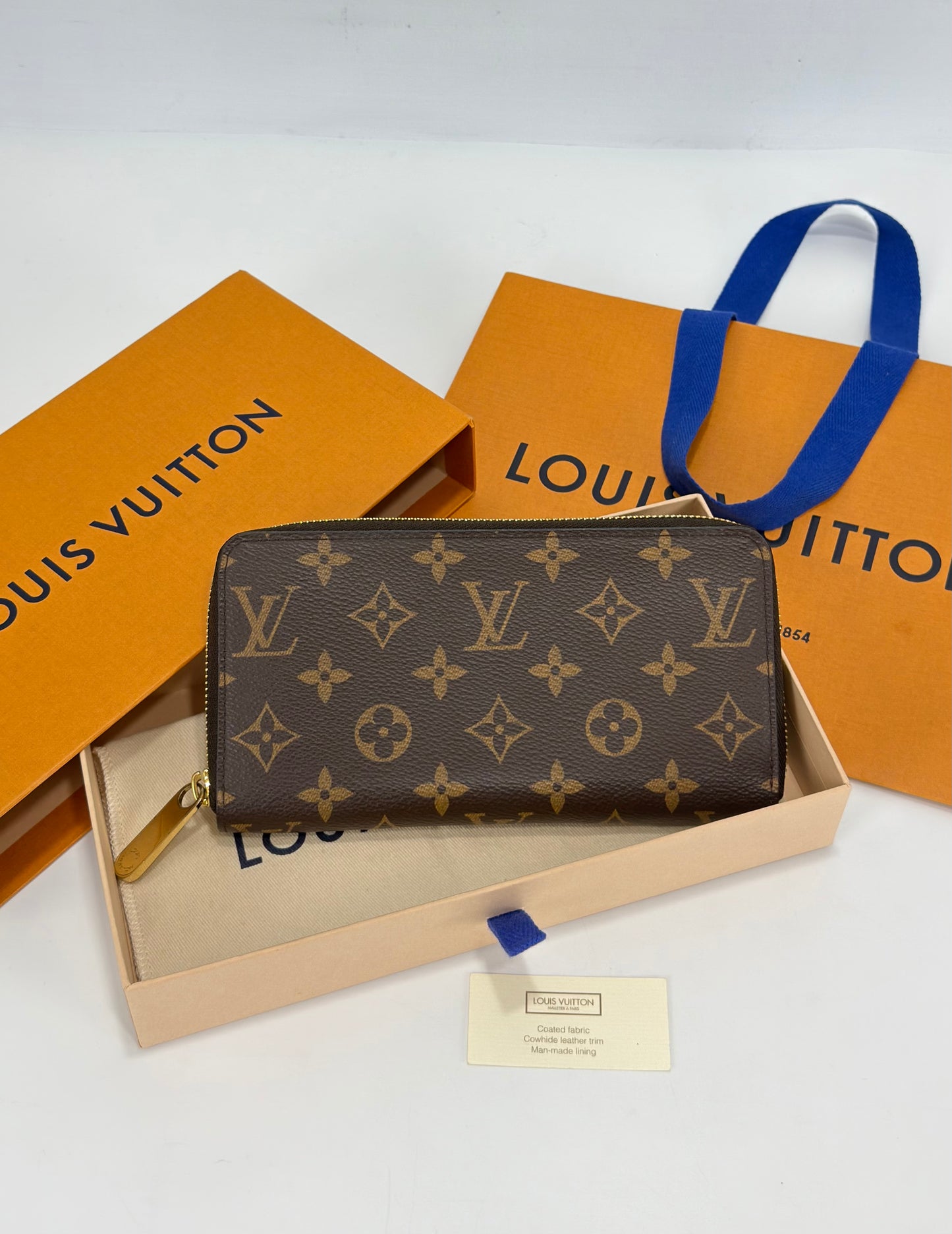Louis Vuitton Monogram Zippy Wallet