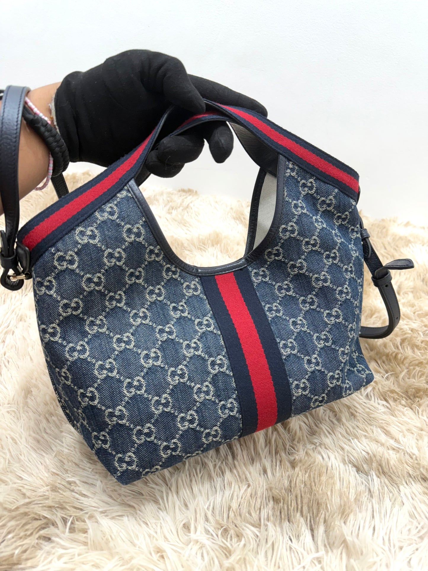 Gucci GG Giglio Small Tote Bag