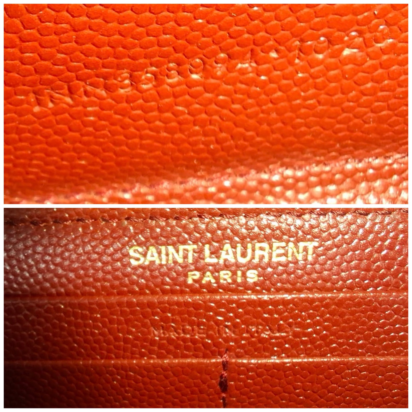 Saint Laurent Cassandre Matelassé Zip Around Wallet
