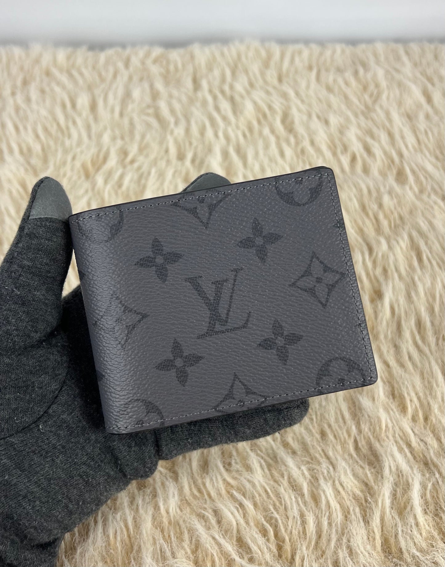 Louis Vuitton Monogram Reverse Eclipse Slender Wallet