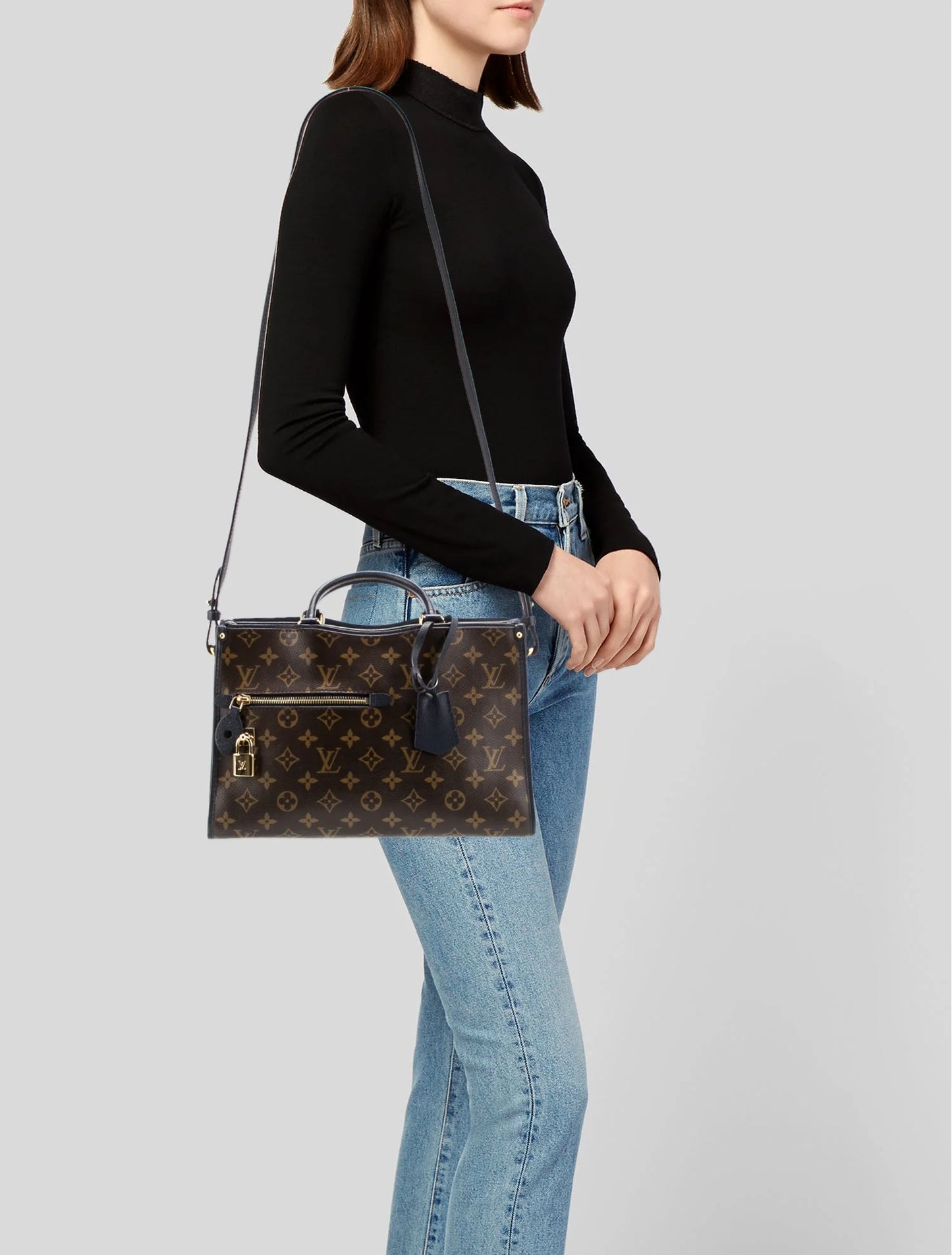 Louis Vuitton Popincourt PM Monogram Marine Canvas