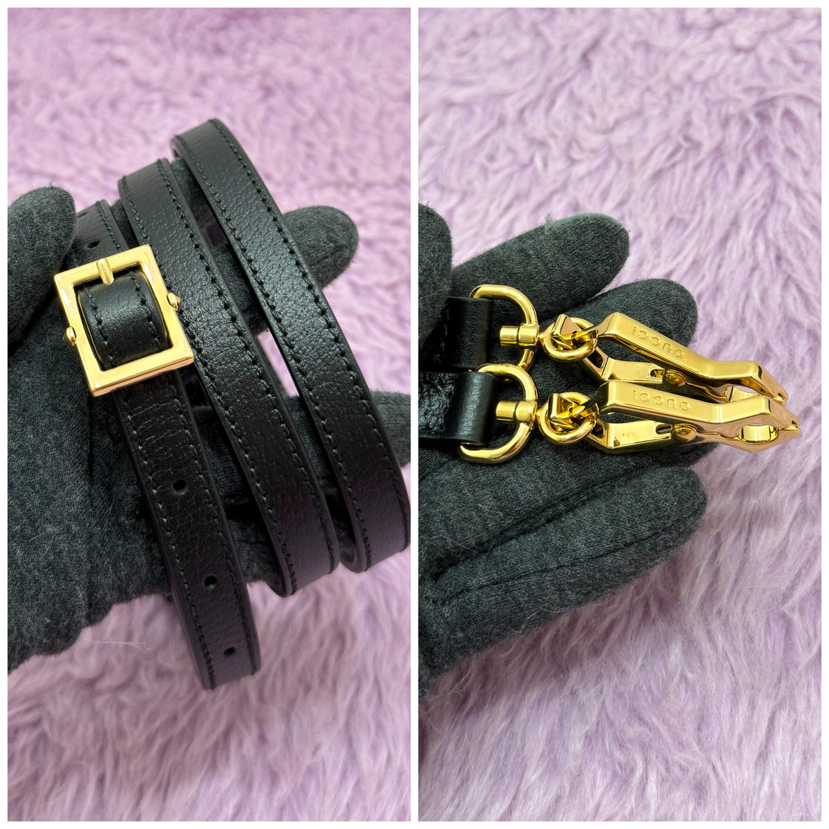 Gucci GG Calfskin Web Ophidia Small Tote Bag