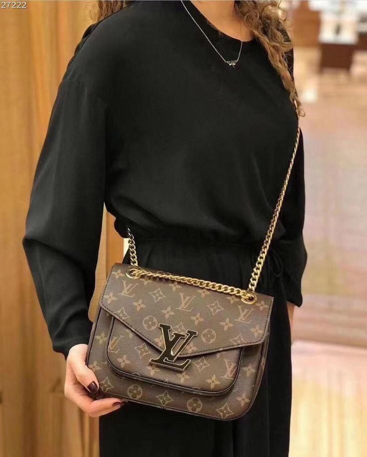Louis Vuitton Monogram Passy Chain Shoulder Bag