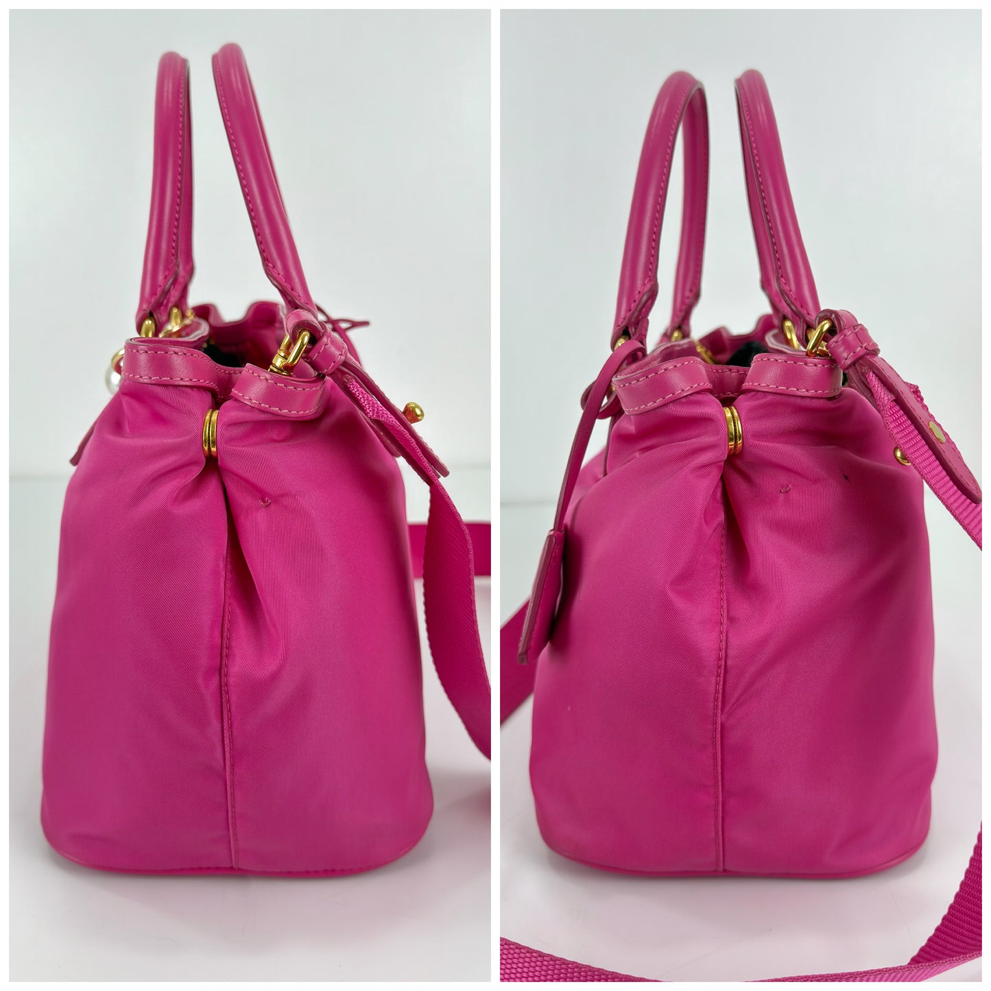 Prada Pink Prada Tessuto Nylon