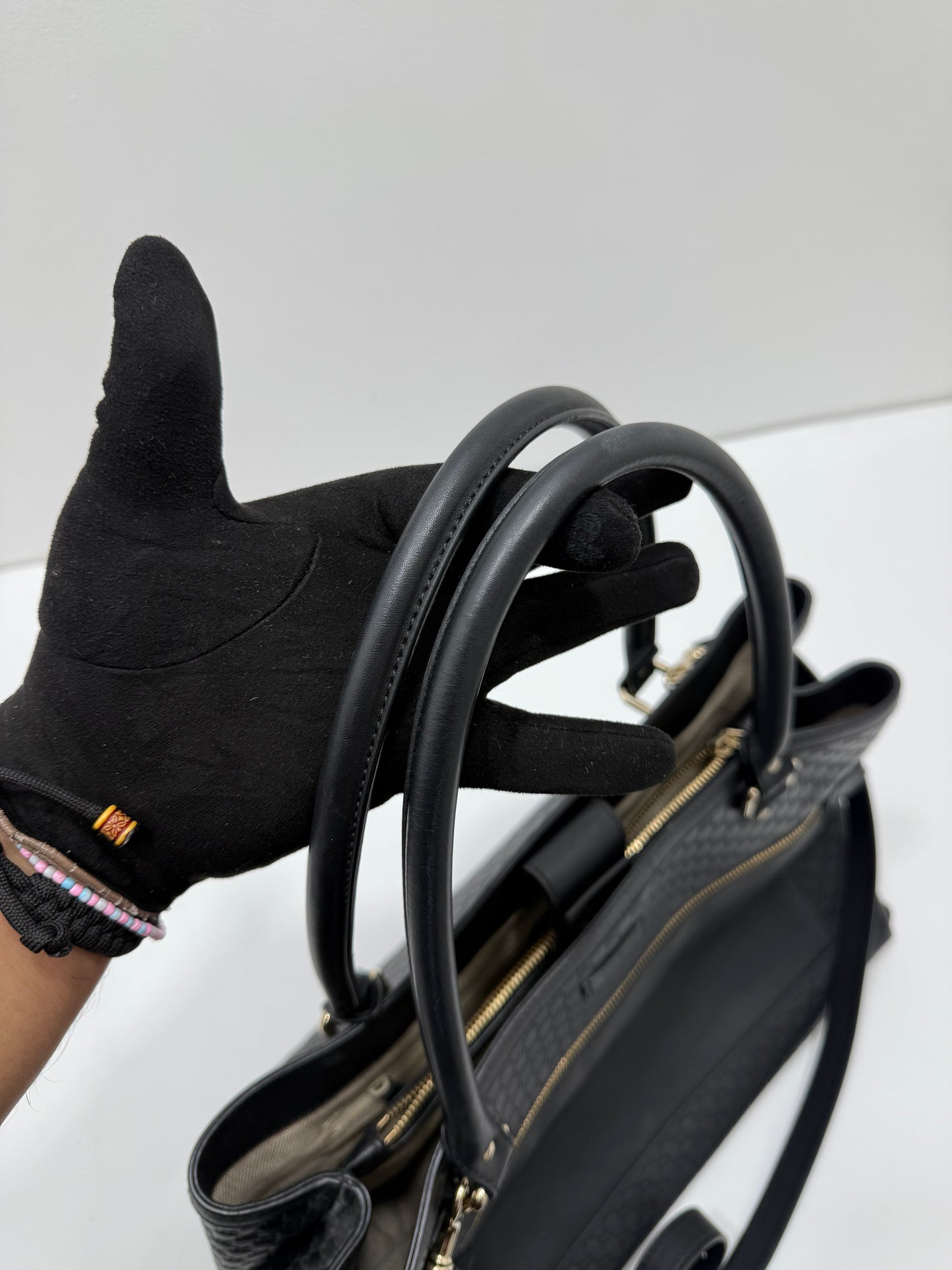 Gucci Microguccissima Leather Tote Bag