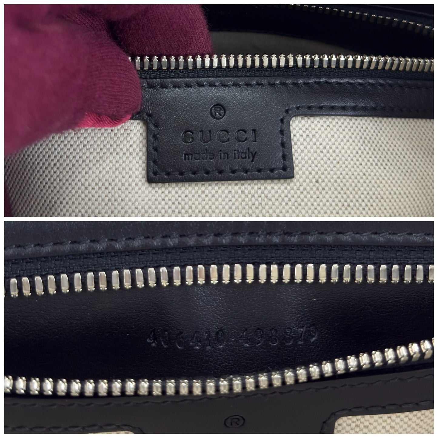 Gucci GG Embossed Small Messenger Bag