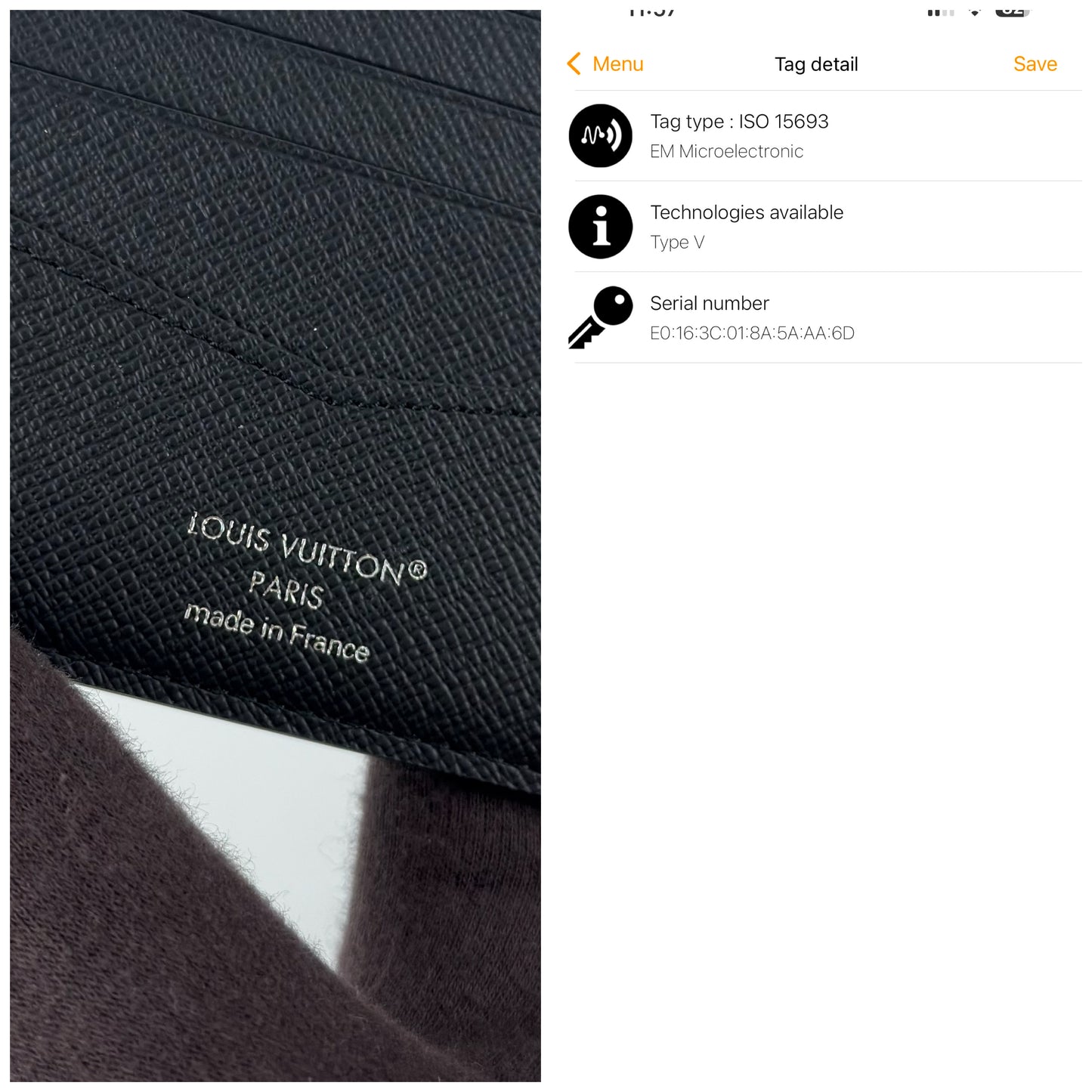 Louis Vuitton Slender Wallet In Monogram Ecplise