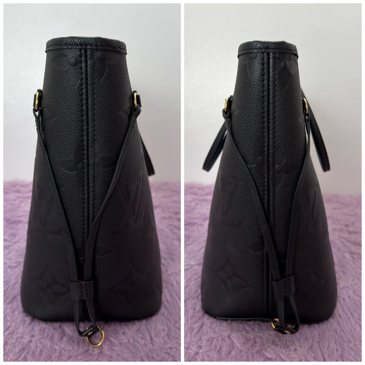 Louis Vuitton Neverfull MM Monogram Empreinte Leather