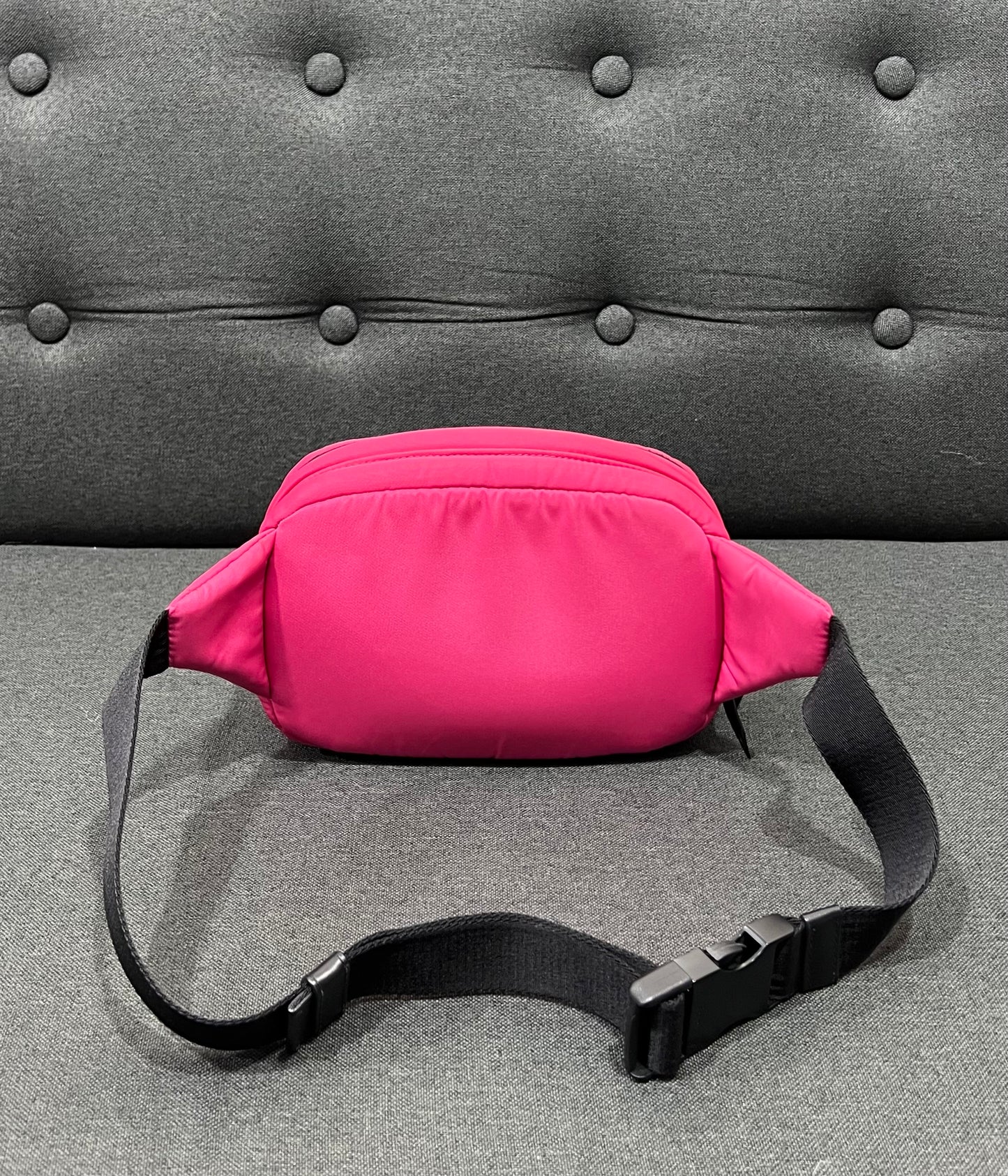 Prada Tessuto Nylon Soft Belt Bag Pink