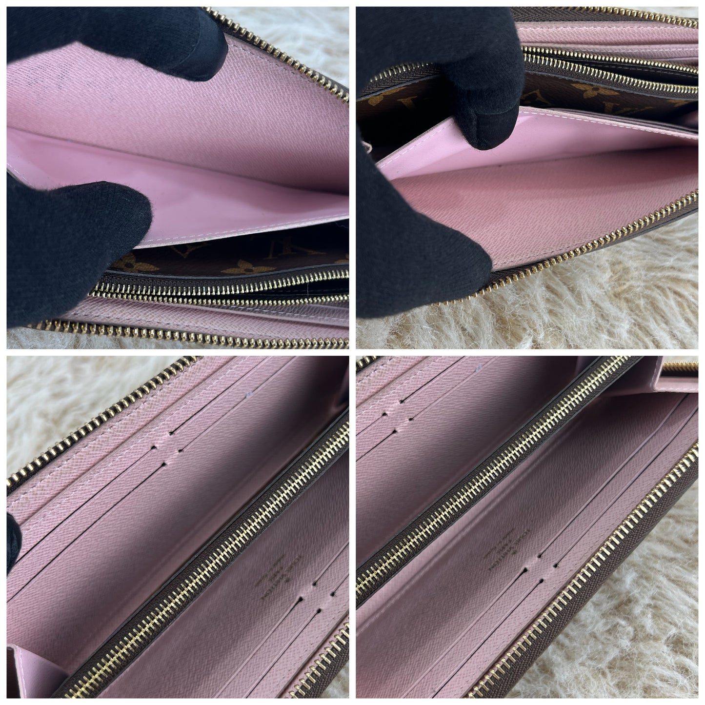 Louis Vuitton Clemence Wallet Monogram Canvas