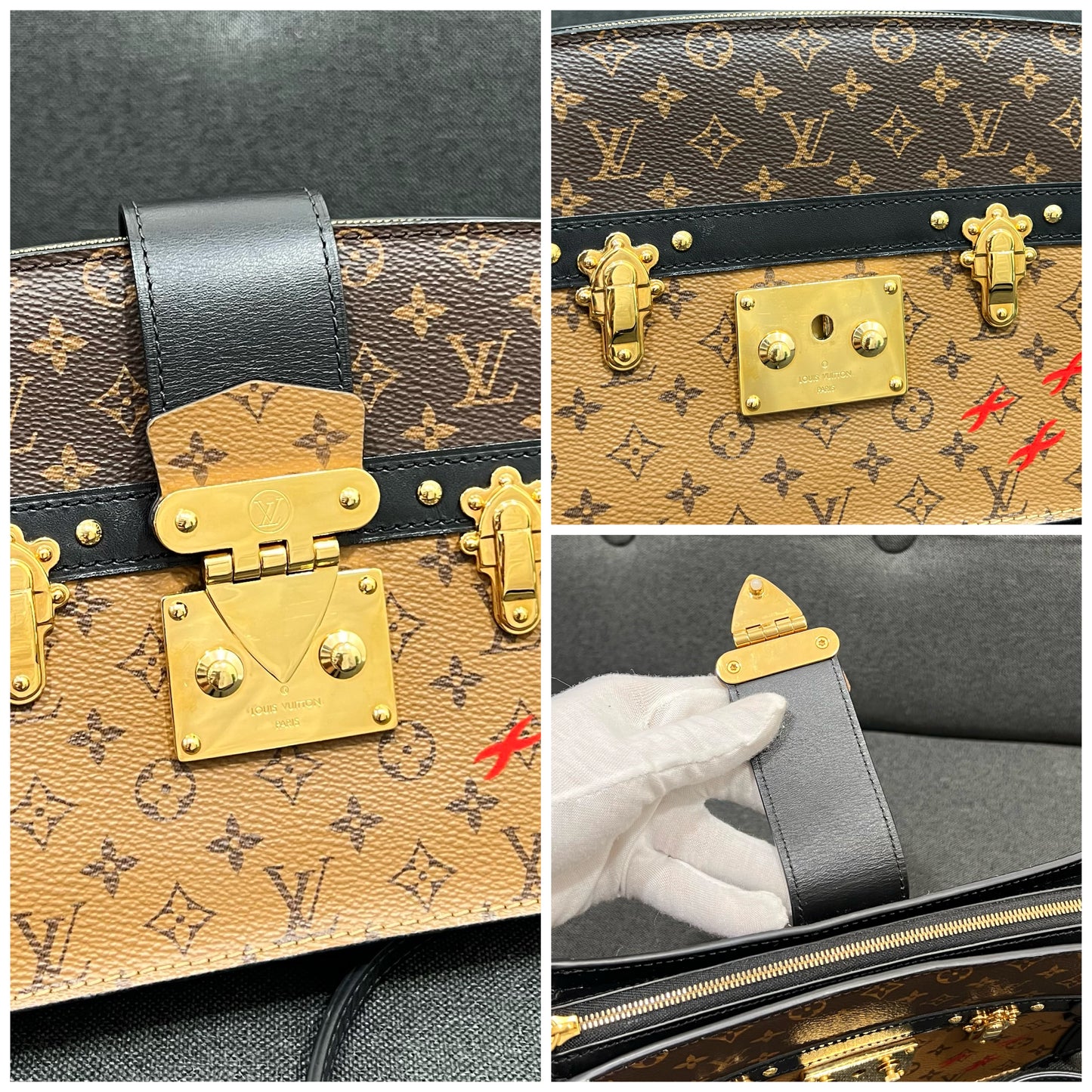 Louis Vuitton Trunk Clutch Reverse Monogram