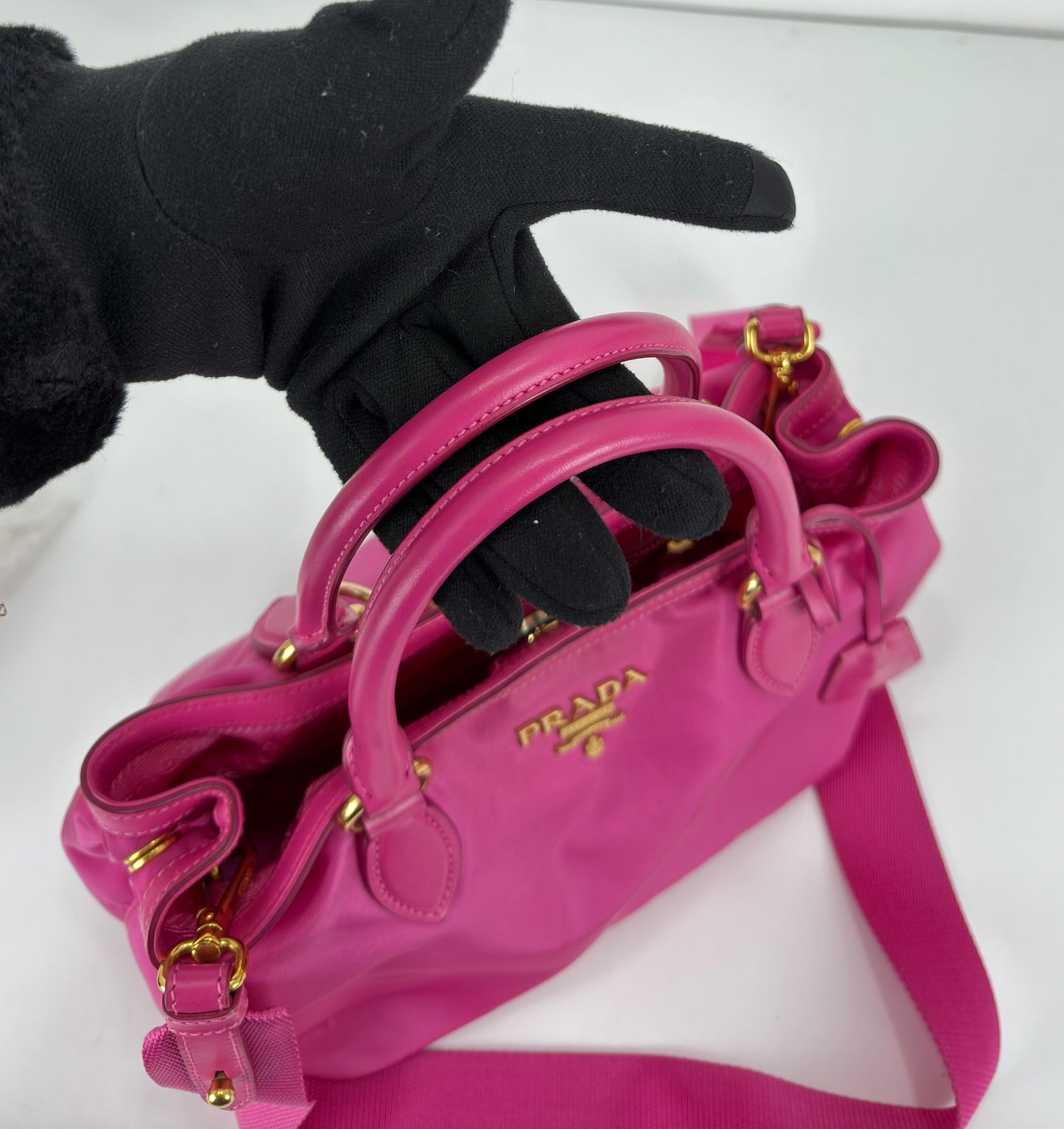 Prada Pink Prada Tessuto Nylon