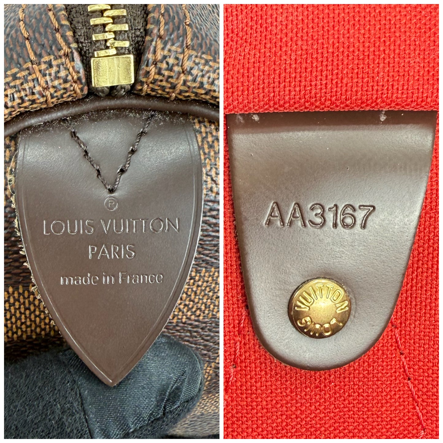Louis Vuitton Speedy 30 Damier Ebene