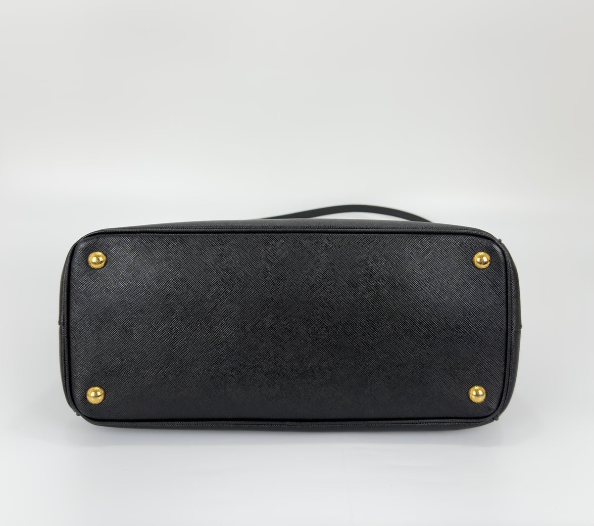 Prada Black Saffiano Leather Galleria Bag