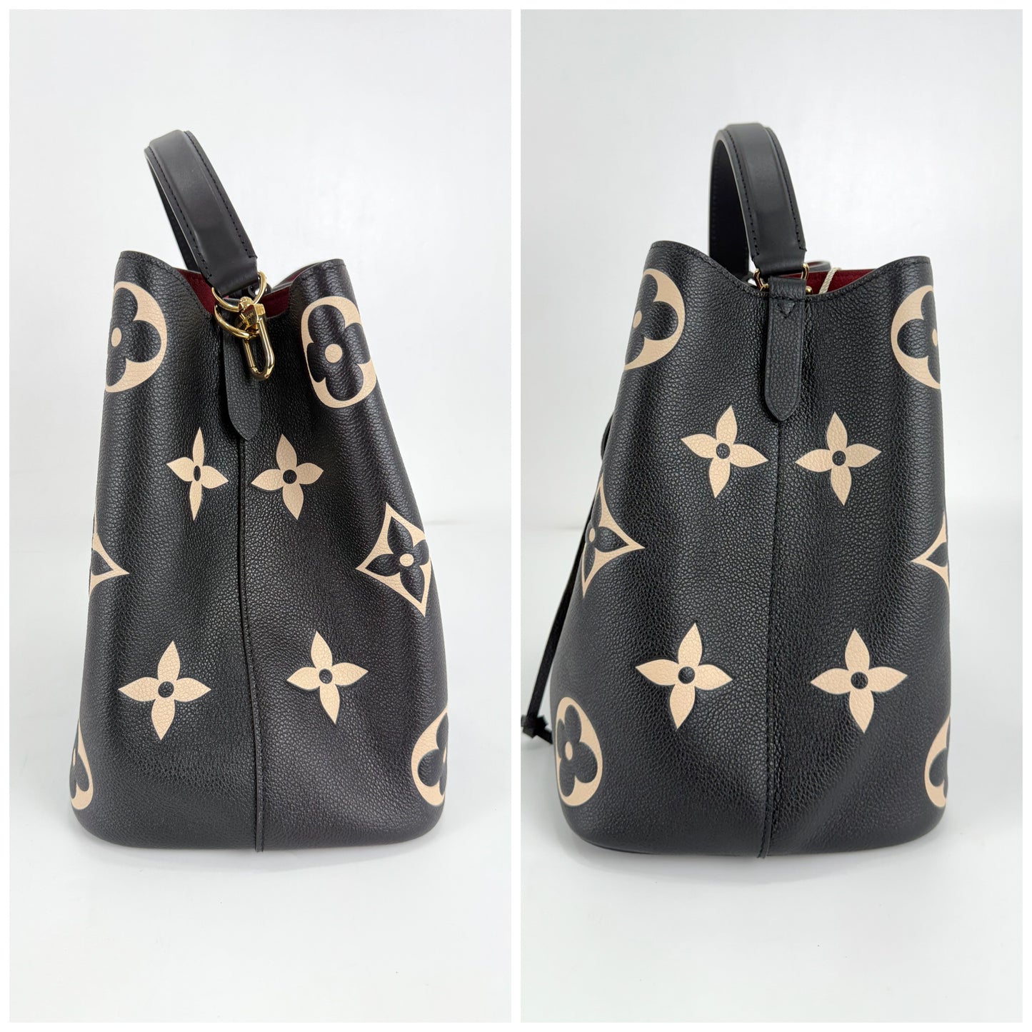 Louis Vuitton Neo Noe MM Bucket Bag Empreinte Leather