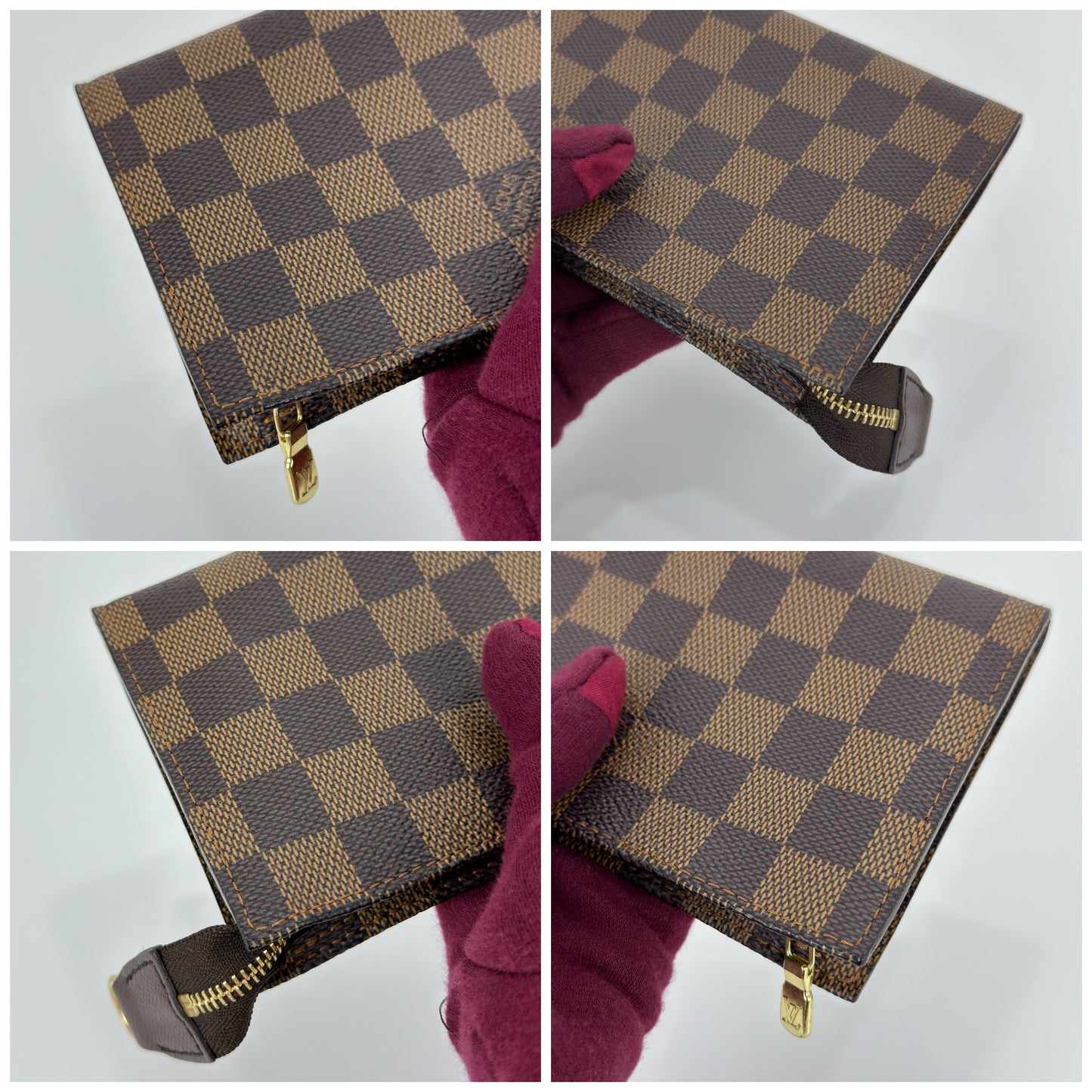 Louis Vuitton Damier Ebene Marais Pouch