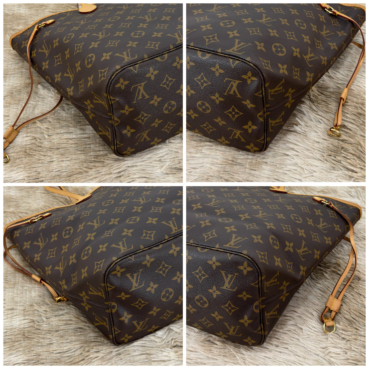 Louis Vuitton Neverfull MM Monogram With Pouch