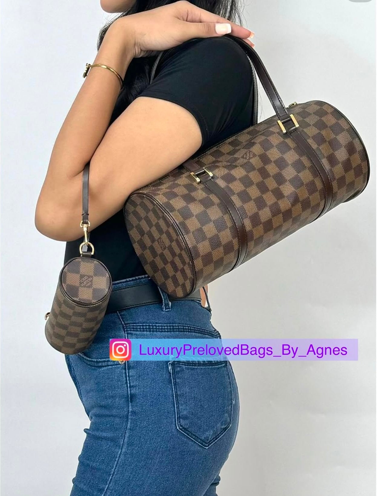 Louis Vuitton Papillon 30 Damier Ebene