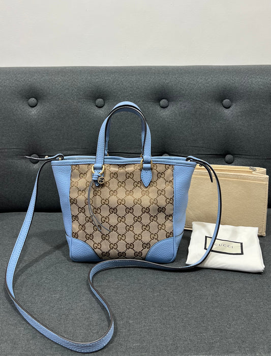Gucci Bree GG Canvas Tote Bag