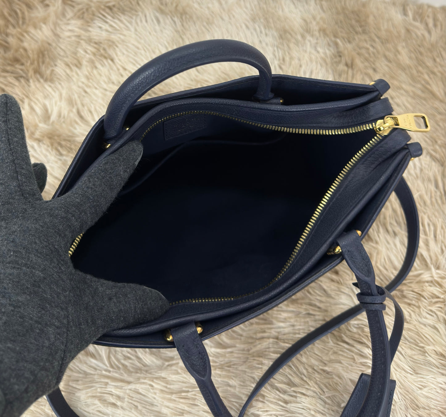 Louis Vuitton Popincourt PM Monogram Marine Canvas