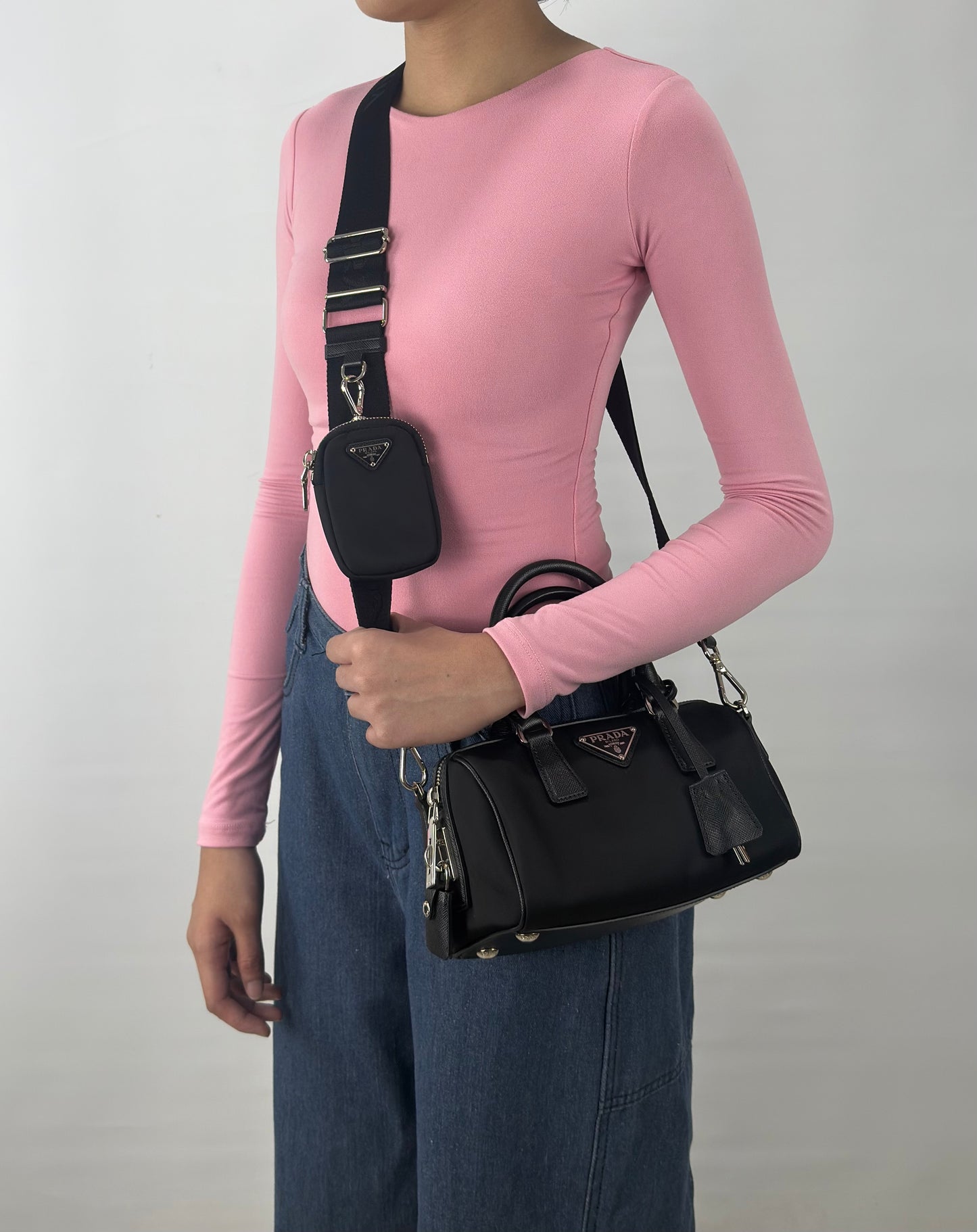 Prada Re-Edition 2005 Re-Nylon Boston Bag
