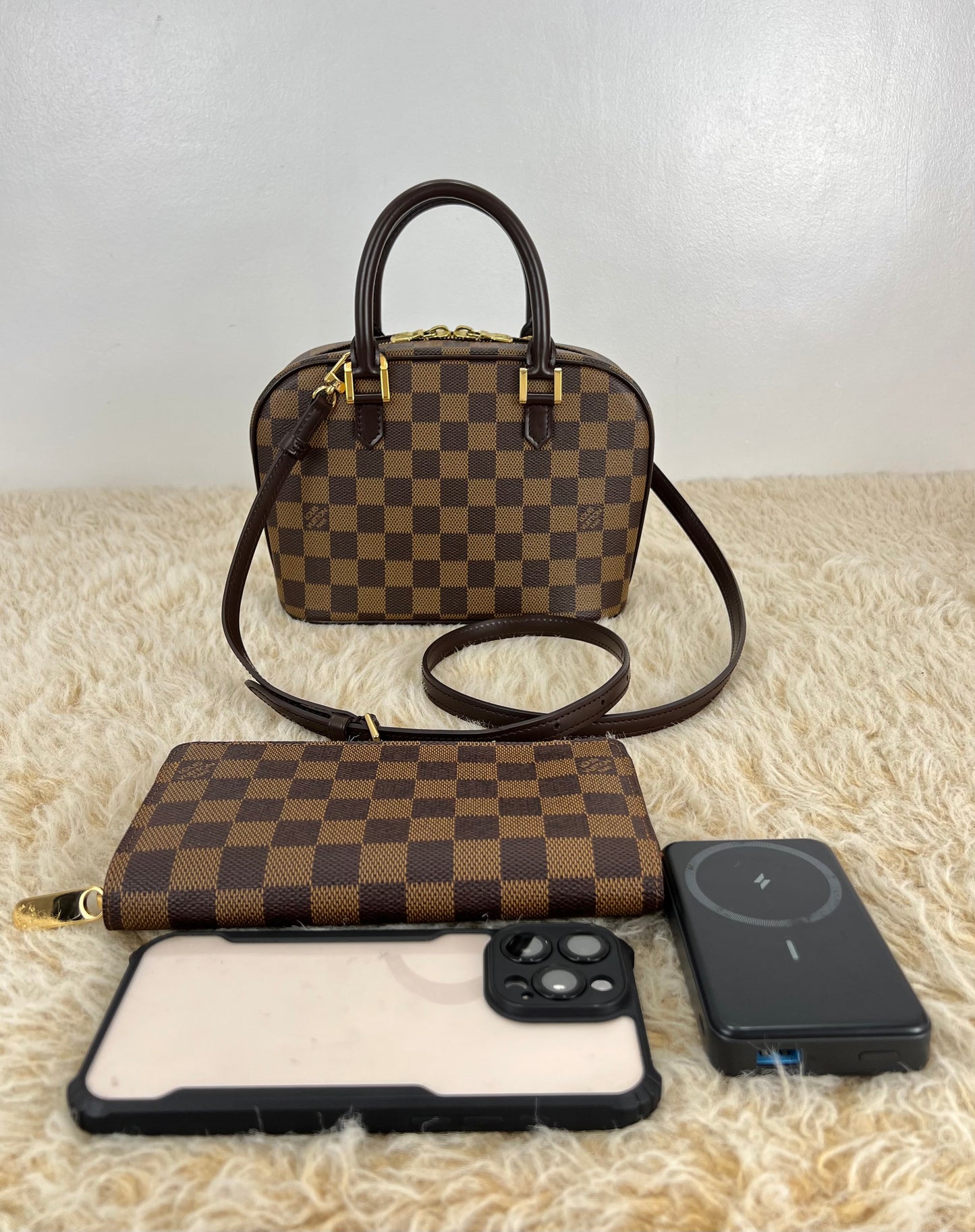 Louis Vuitton Damier Ebene Mini Sarria