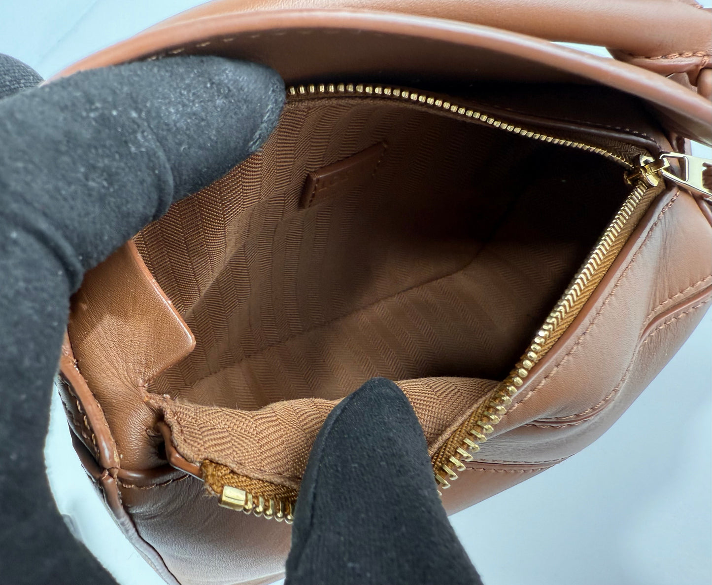 Loewe Mini Puzzle Bag Pecan