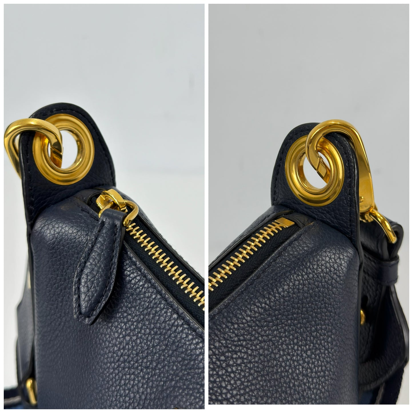 Prada Vitello Phenix Leather Crossbody Bag