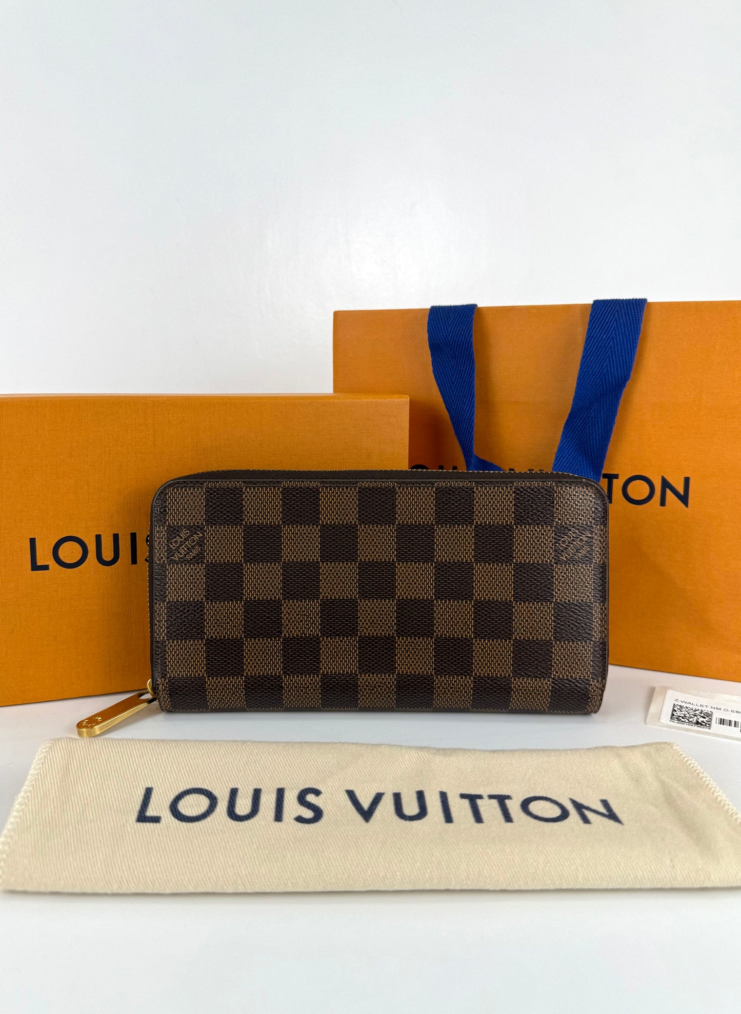 Louis Vuitton Zippy Wallet Damier Ebene