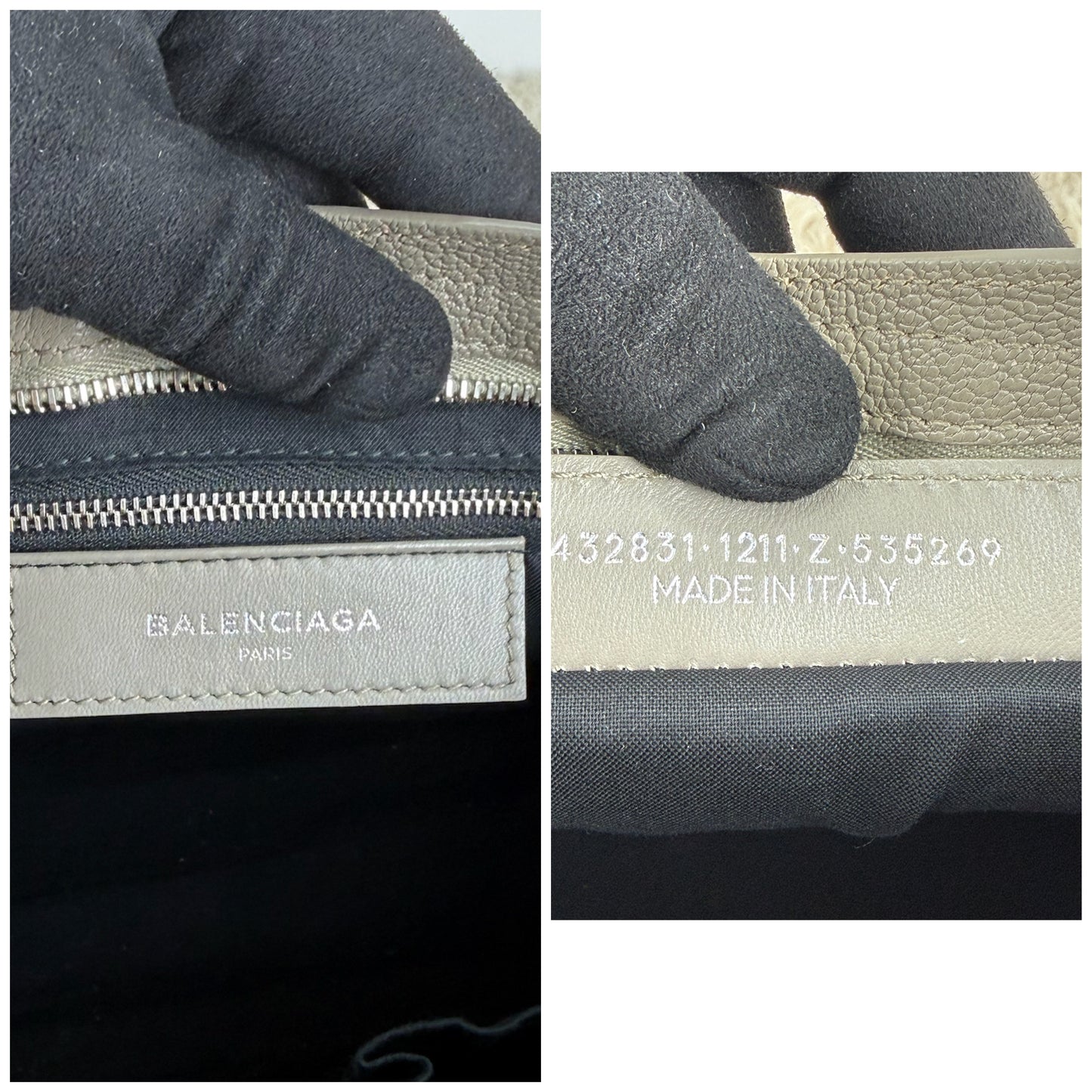 Balenciaga Metallic Eage Small City Bag