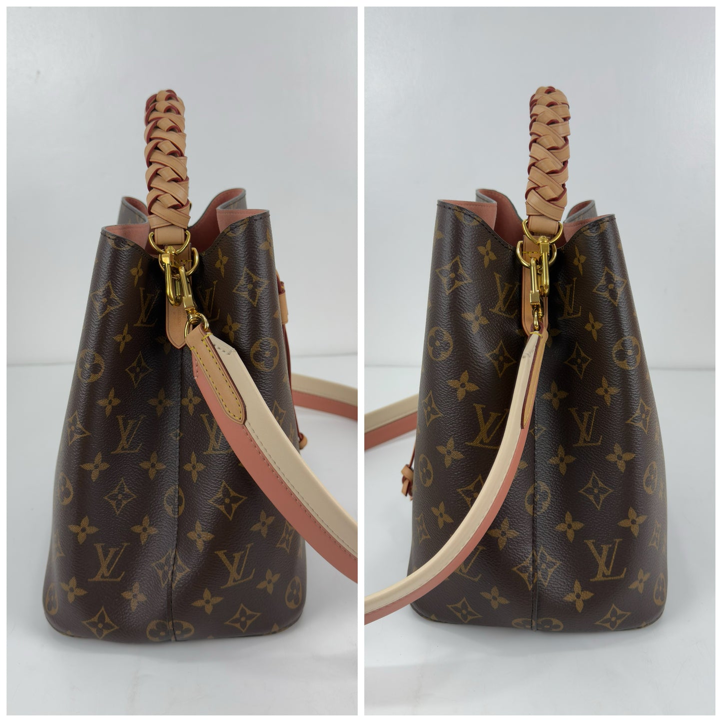 Louis Vuitton NeoNoe MM Braided Handle Monogram