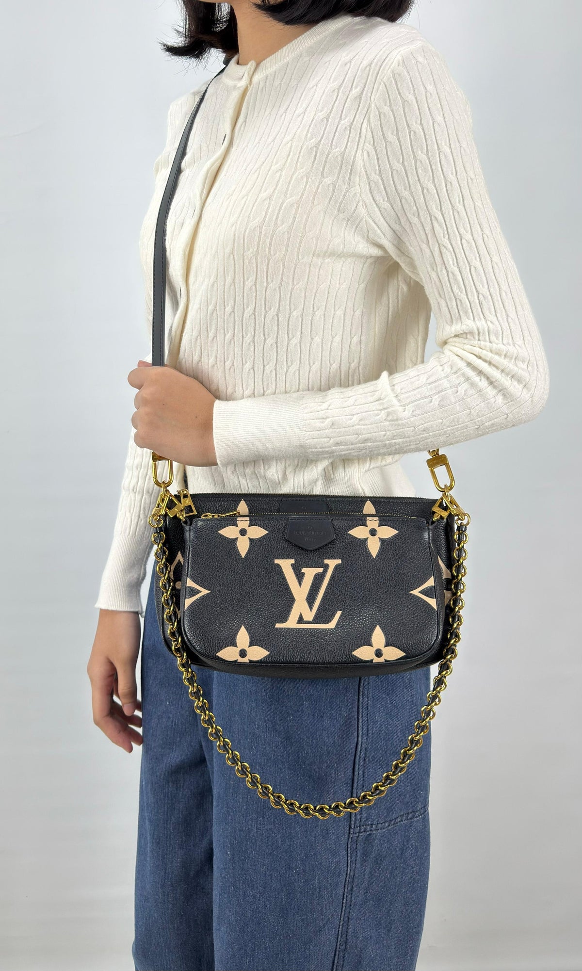 Louis Vuitton Multi Pochette Accessoires Bicolor