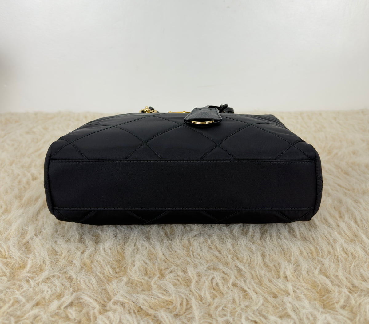 Prada Re - Edition 1995 Quilted Nylon Chain Tote