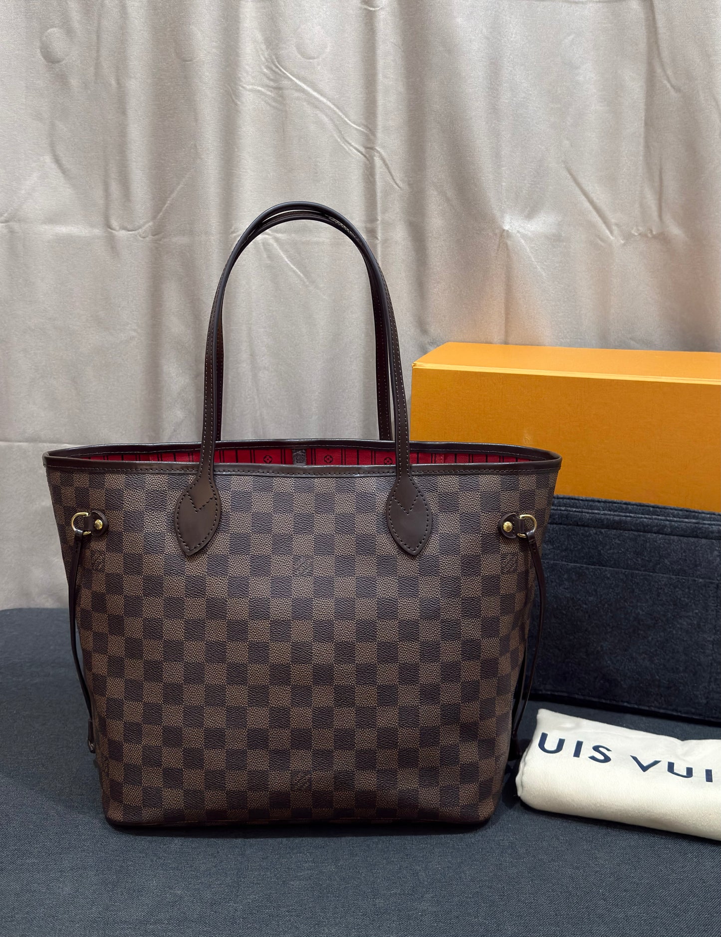 Louis Vuitton Neverful MM Damier Ebene AR4160