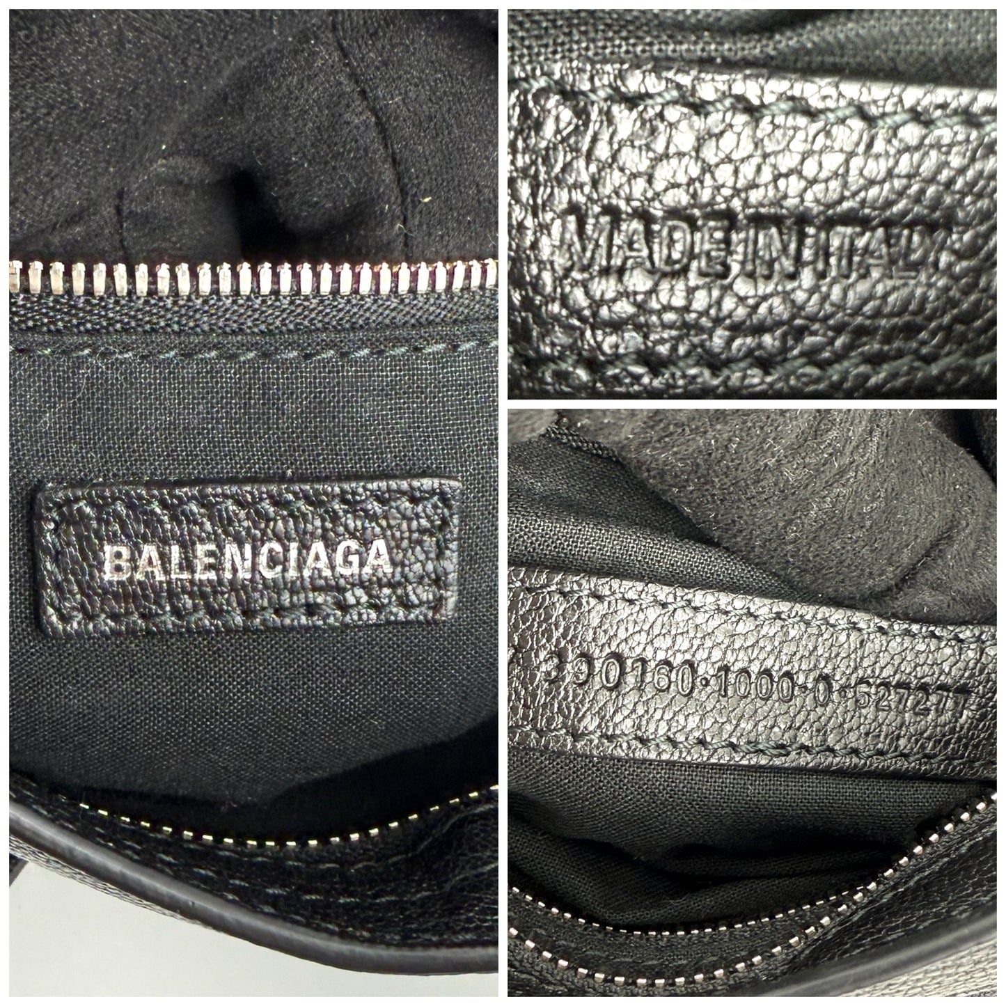 Baleciaga Metallic Edge City Mini