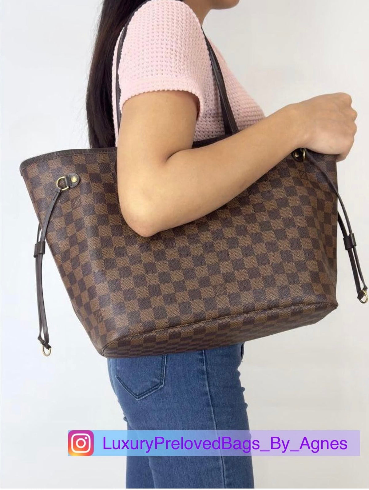 Louis Vuitton Neverfull MM Damier Ebene