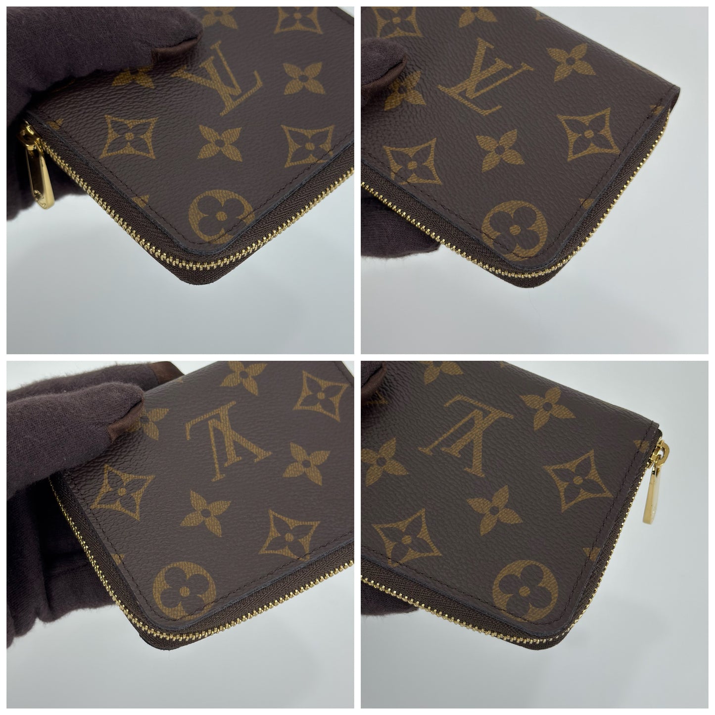 Louis Vuitton Monogram Canvas Zippy Coin Wallet