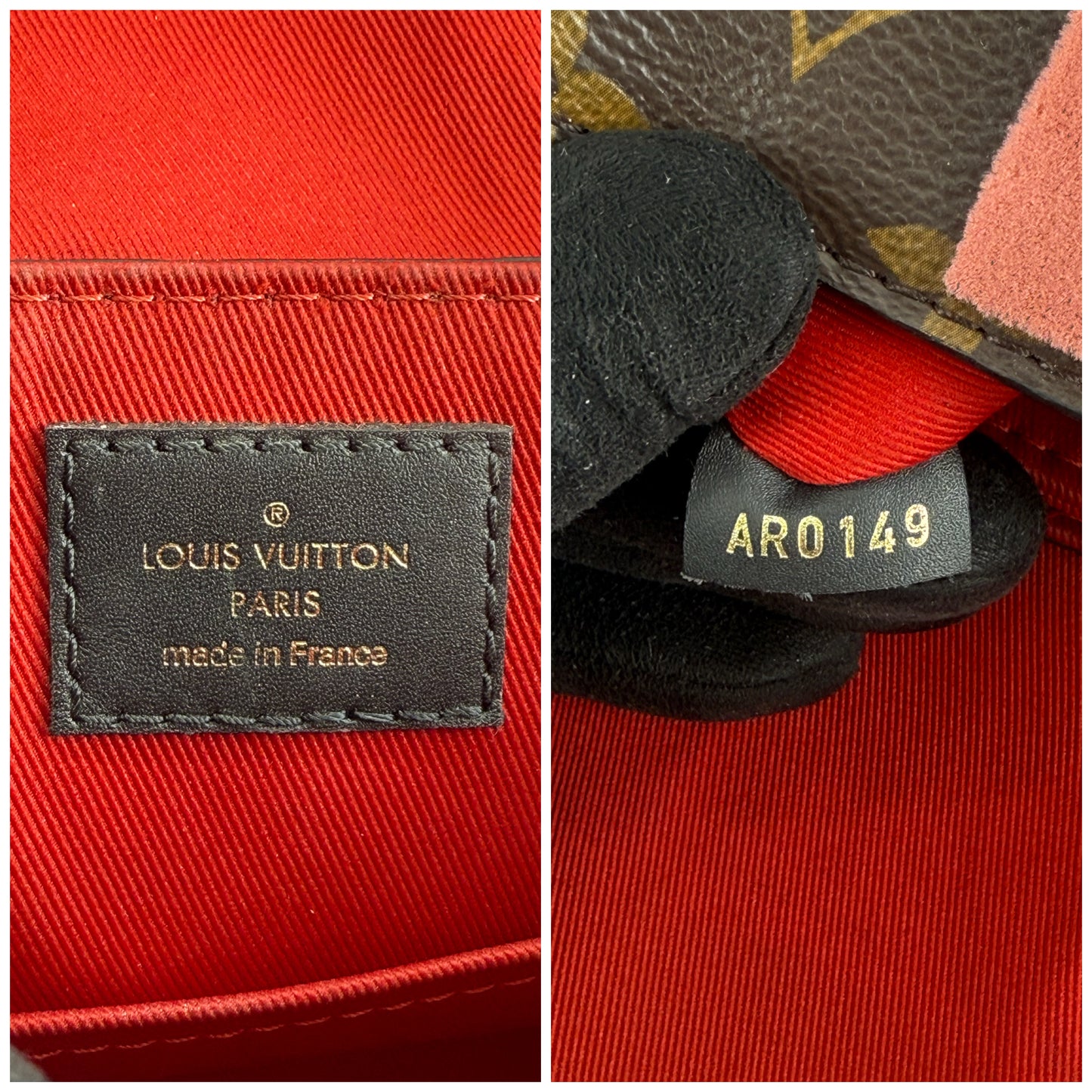 Louis Vuitton Georges BB Monogram In Coquelicot Peach