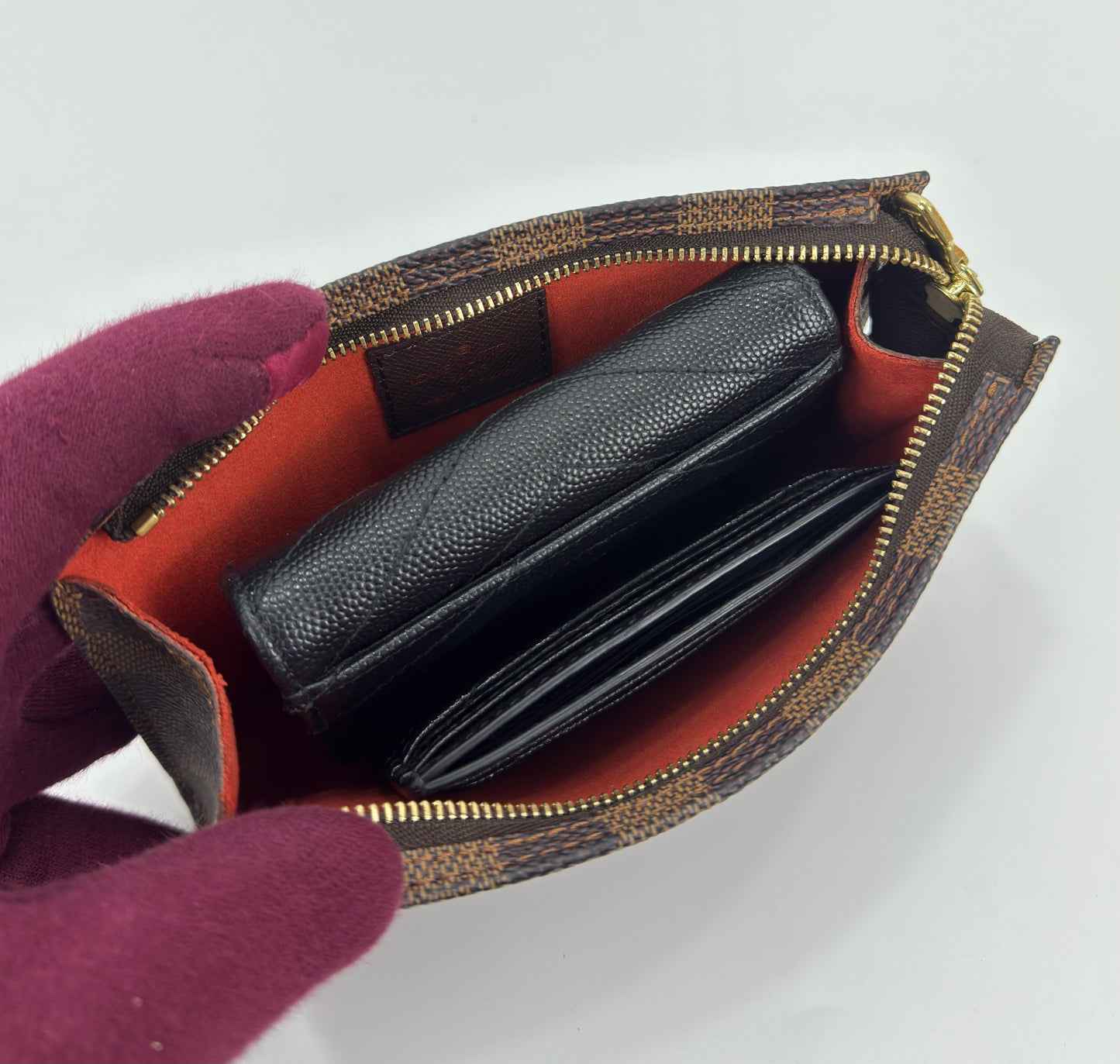 Louis Vuitton Damier Ebene Marais Pouch