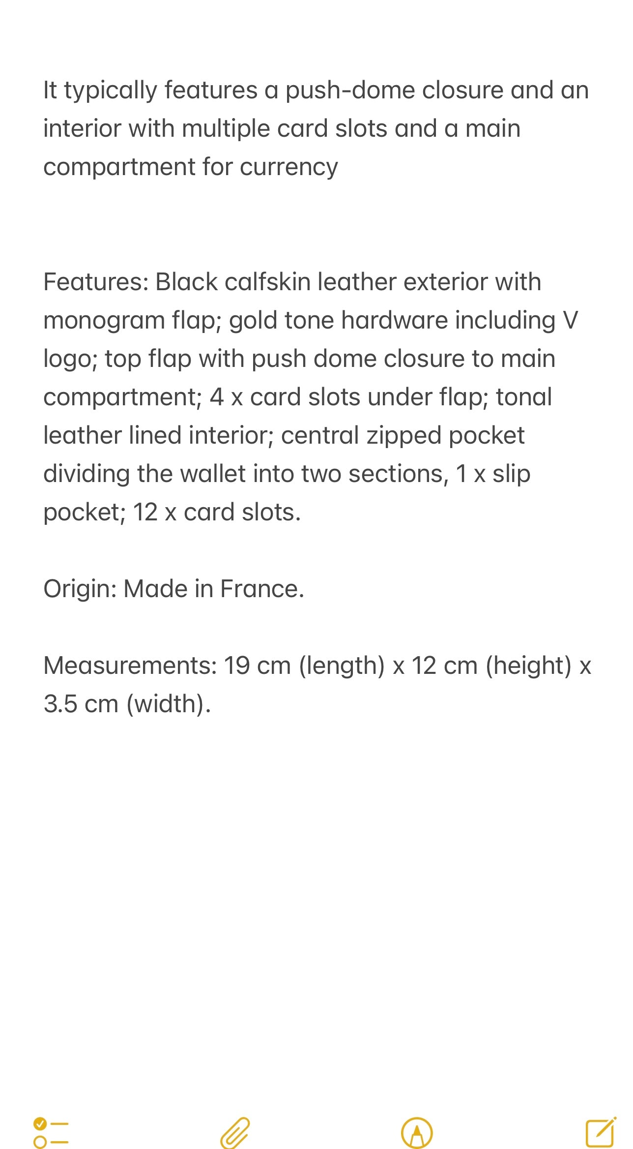 Louis Vuitton Louis Vuitton Portefeuille Very Long Wallet