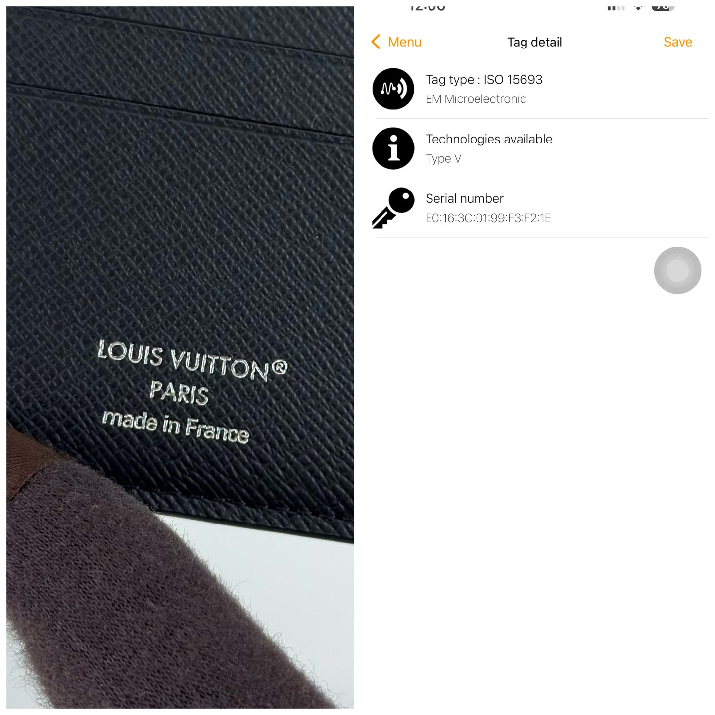 Louis Vuitton Multiple Wallet In Black Taiga Leather ( 3)