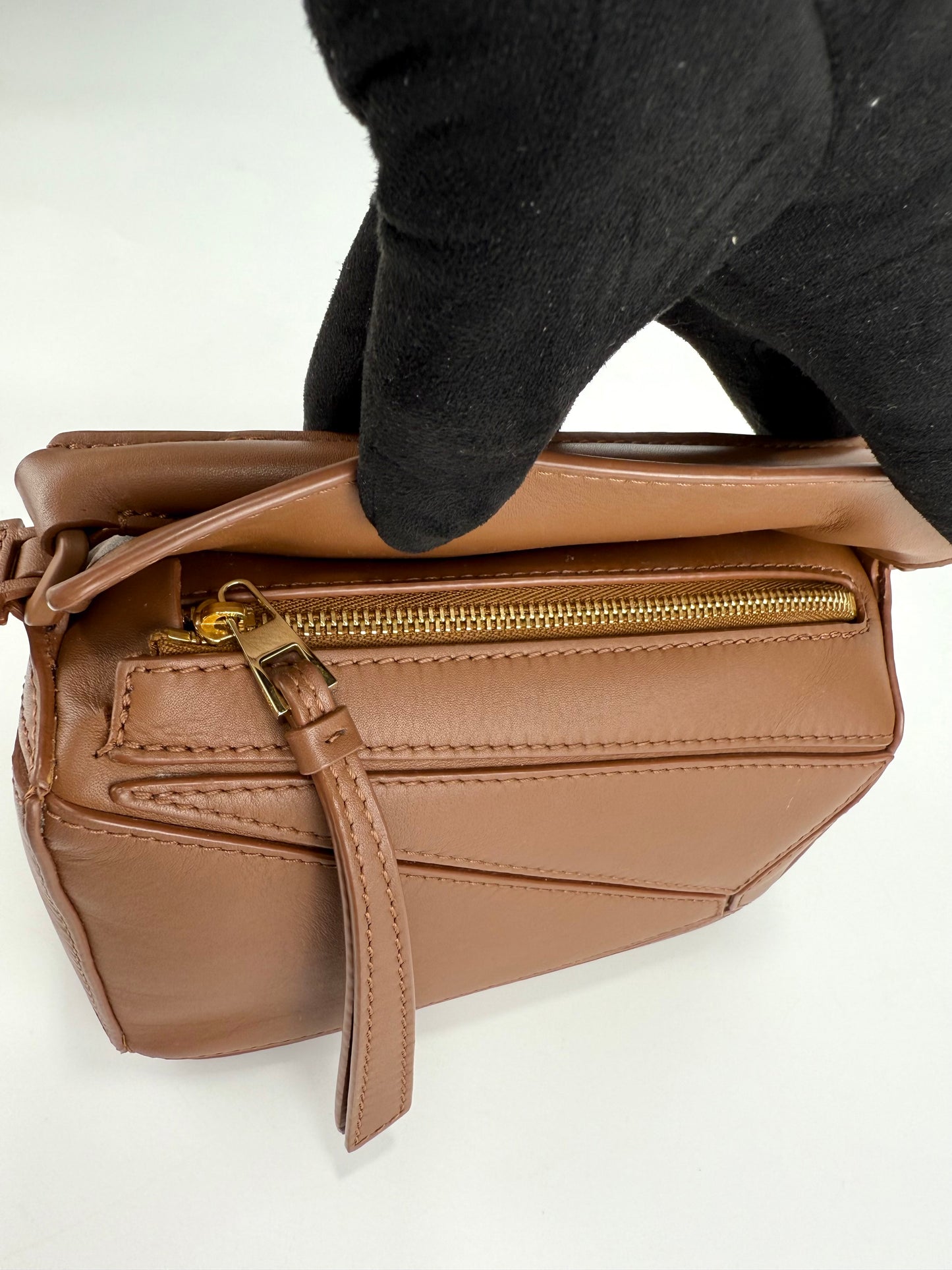 Loewe Mini Puzzle Bag Pecan