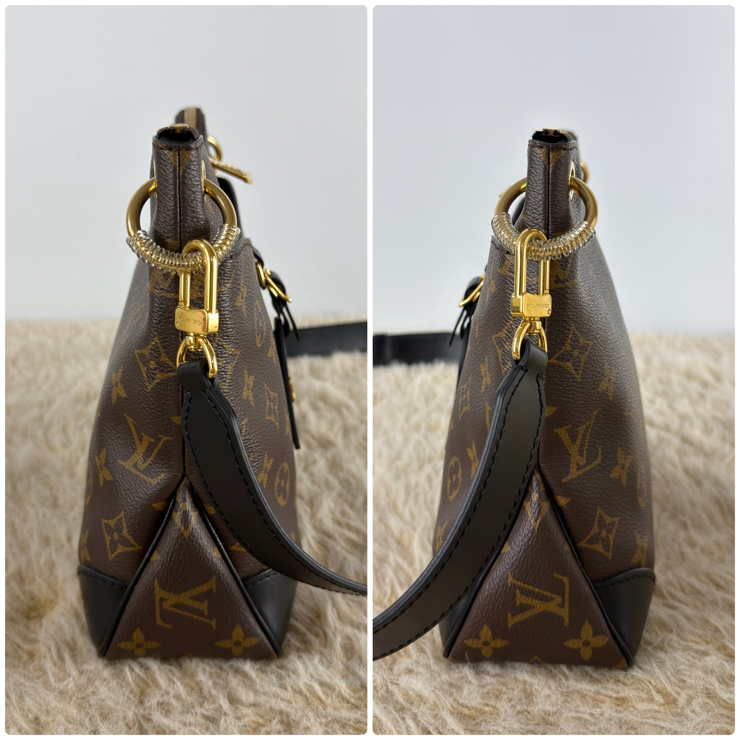 Louis Vuitton Monogram Canvas Odeon PM Noir
