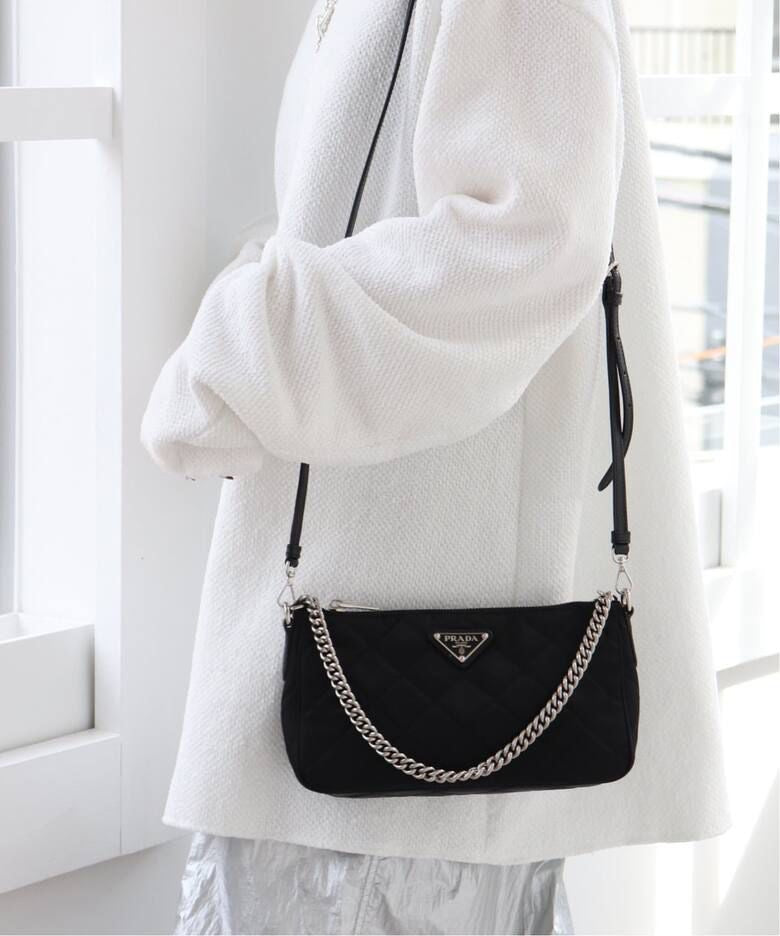 Prada Tessuto Impuntu Quilted Nylon