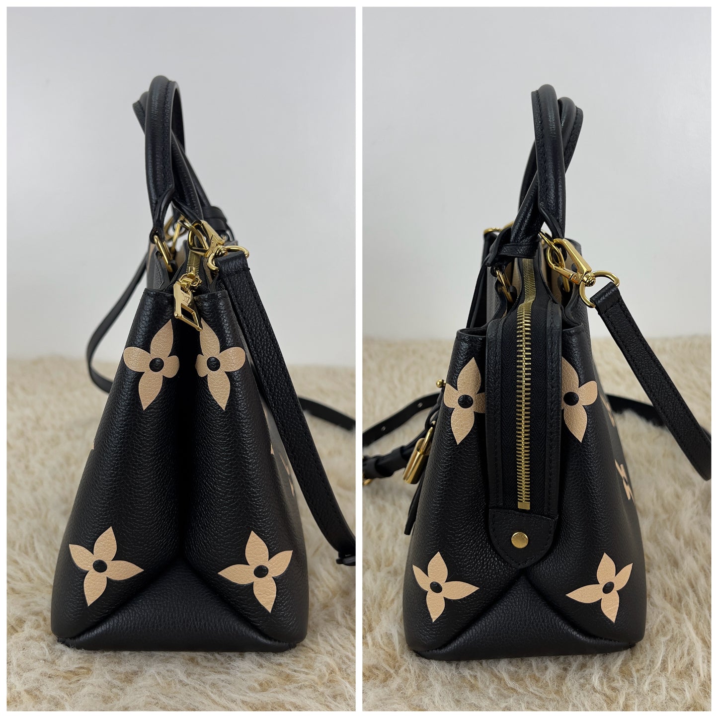 Louis Vuitton Petit Palais Bicolour Monogram Empreinte