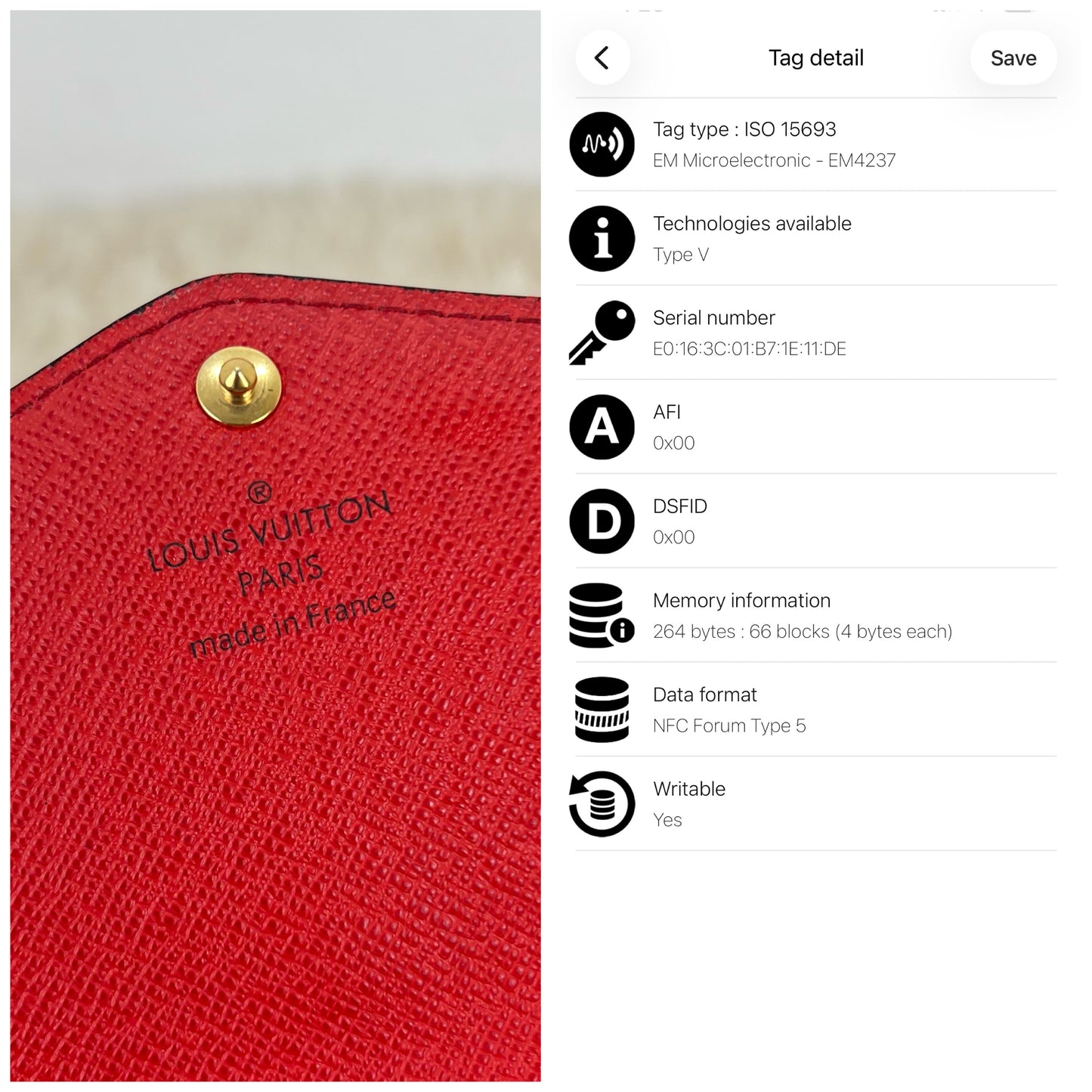 Louis Vuitton Monogram Canvas Sarah Wallet
