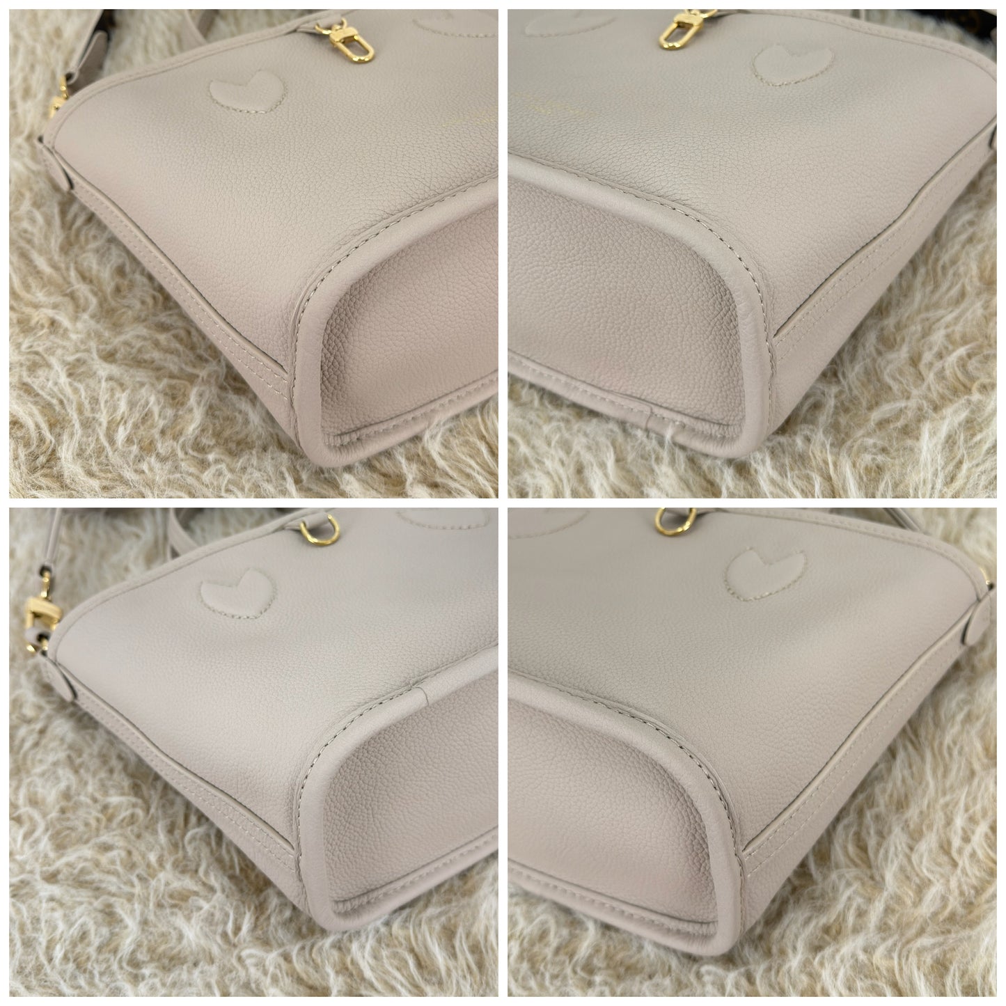 Louis Vuitton Inside Out BB Limestone Monogram